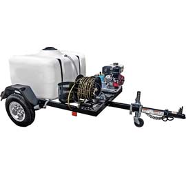 Commercial Pressure Washer Trailer