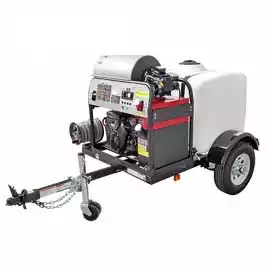 Hot Pressure Washer Trailer