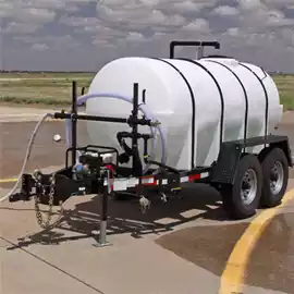 1,000 gallon water trailer