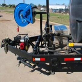 Fertilizer Trailer Hose Reel