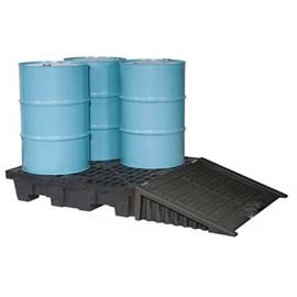 4-drum spill pallet