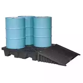 4-drum spill pallet