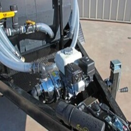 500 gallon small water tank trailer