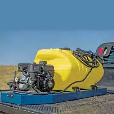 60 gallon sprayer tank skid