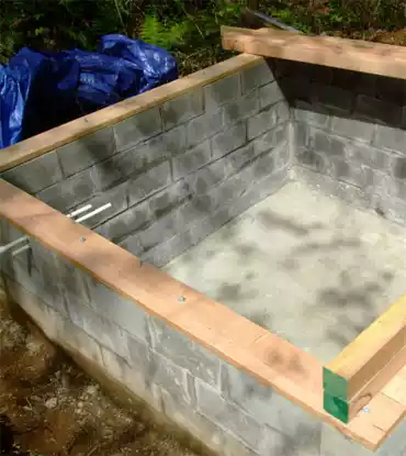 Concrete cistern liner