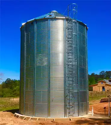 Corrugated steel tanks