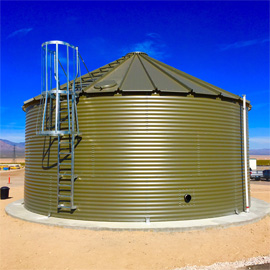 Corrugated tanks