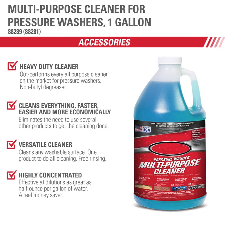 Multi Purpose Cleaner Infographic