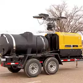 Mobile Light Tower Generator Trailer