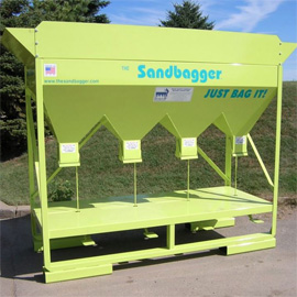 sandbag fillilng machine