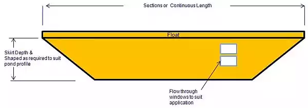 floating baffle drawing