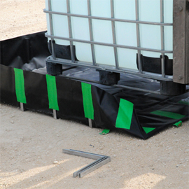aluminum angle spill containment