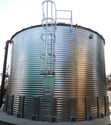 corrugated tank and accessories