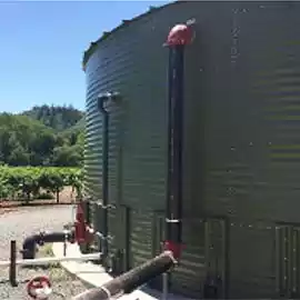 corrugated water tanks