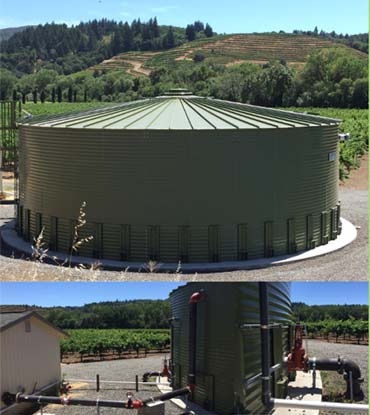 corrugated tank and accessories
