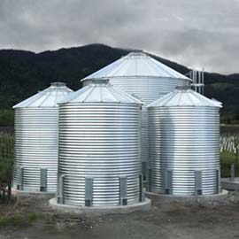 corrugated steel tanks