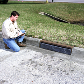 curb inlet drain guard
