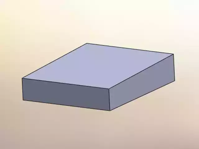 Wedge Shaped Water Tank