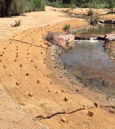 Coconut Fiber Erosion Mat Biodegradable Erosion Control