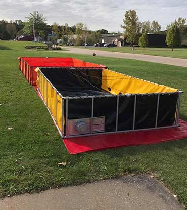 folding frame tanks