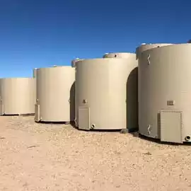 steel fuel storage tank