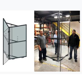 Clear Plexiglass Barriers 