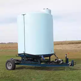 1020 - 3000 Gallon Cone Bottom Tank Trailer