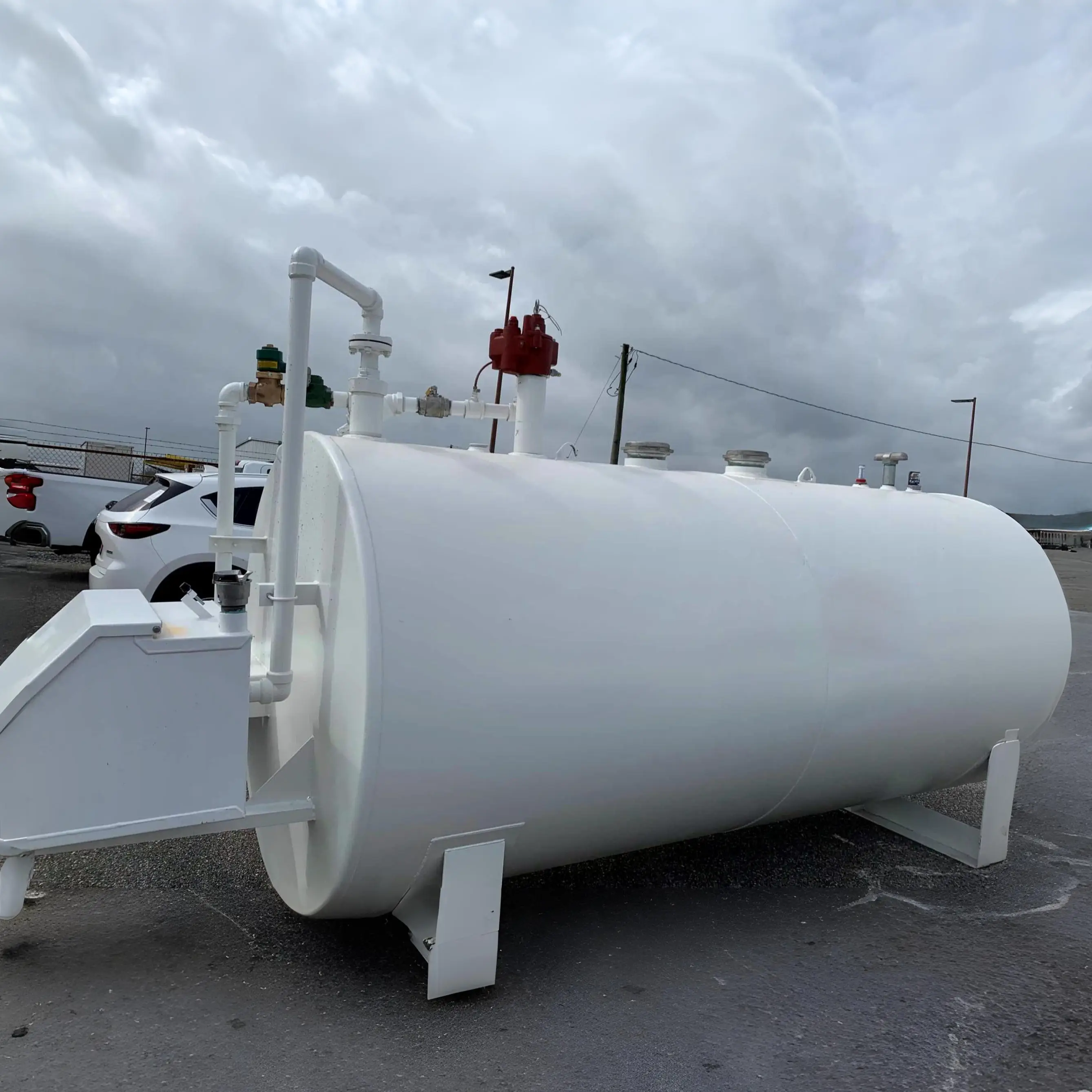 vertical steel tank for oil storage