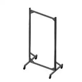 Free-Standing Workstation Barrier