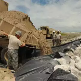 High strength geotextile