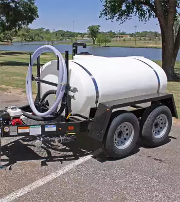 500 gallon water tank trailer