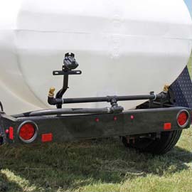 800 gallon small water tank trailer