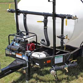 800 gallon water tank trailer for sale
