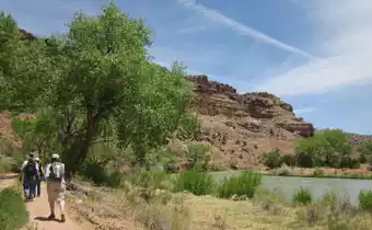 hiking on national public lands day