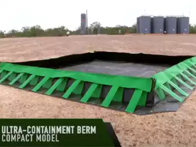 Video of the Ultra Compact Spill Berm