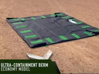 Video of the 'Economy' Ultra Containment Berm