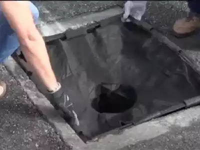 Video of the Storm Drain Guard Catch Basin Inserts