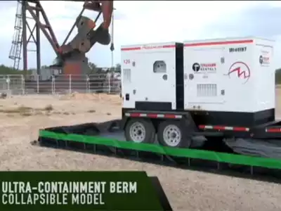 Video of the Ultra Containment Berm