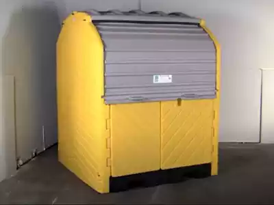 Video of the Ultra Hard Top P4 Plus Spill Pallet